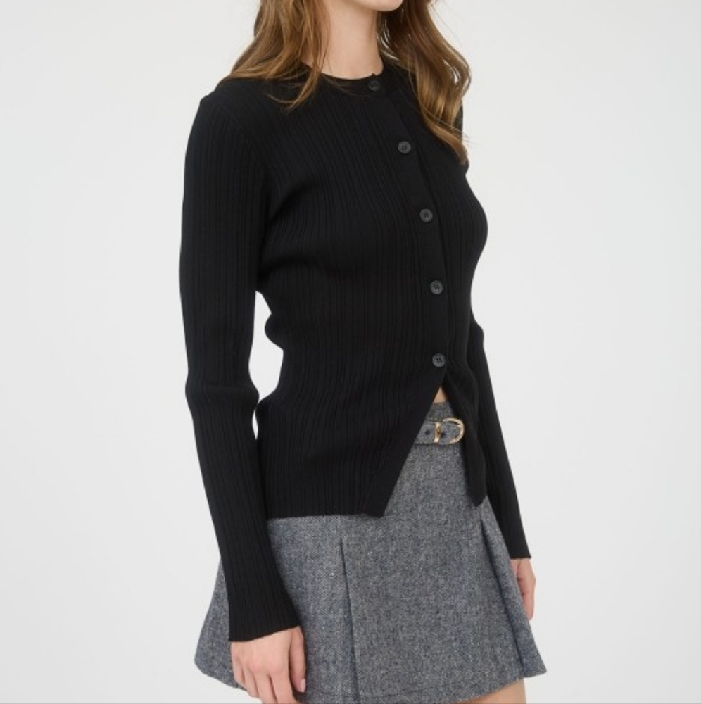Long Black Sweater - Picture 3 of 5